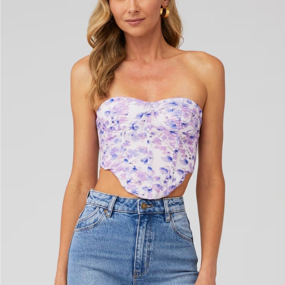 Bardot Mirabelle Floral Bustier